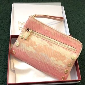 Pink Himalayan Snake clutch/cross body bag